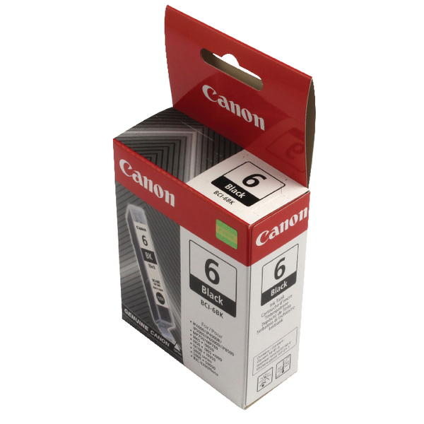 Canon BCI-6BK Black Inkjet Cartridge - OneStopStationery