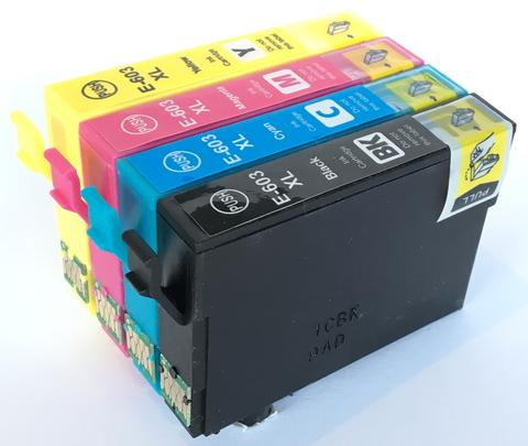 Compatible Epson 603 603XL ink Cartridge -4 Pack