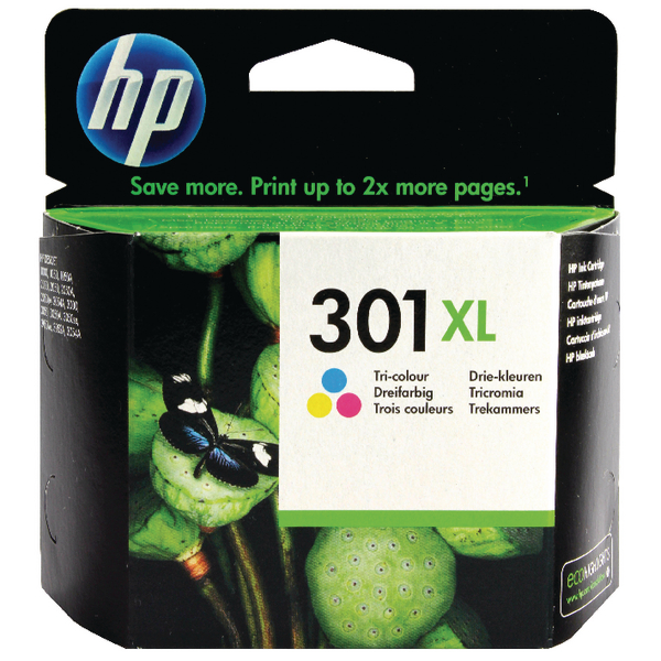 Remanufactured HP 301XL (CH564EE) Colour Ink Cartridge - OneStopStationery